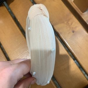 Adult Women’s headband with pearls